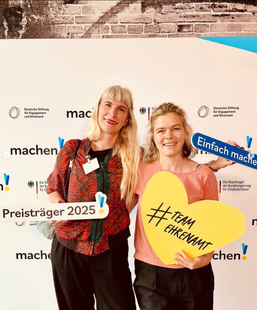 Preisträgerinnen machen! Werk & Wiese e.v. Ideenwettbewerb für bürgeschaftliches Engagement